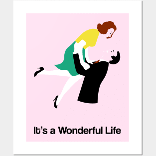 It's A Wonderful Life Movie Fan Art Franck Capra James Stewart Posters and Art